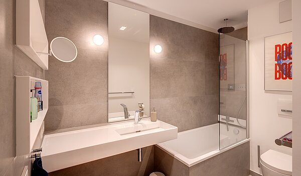 Квартира в многоэтажно доме с 2 комнатами | München-Isarvorstadt | 70459 | Badewanne