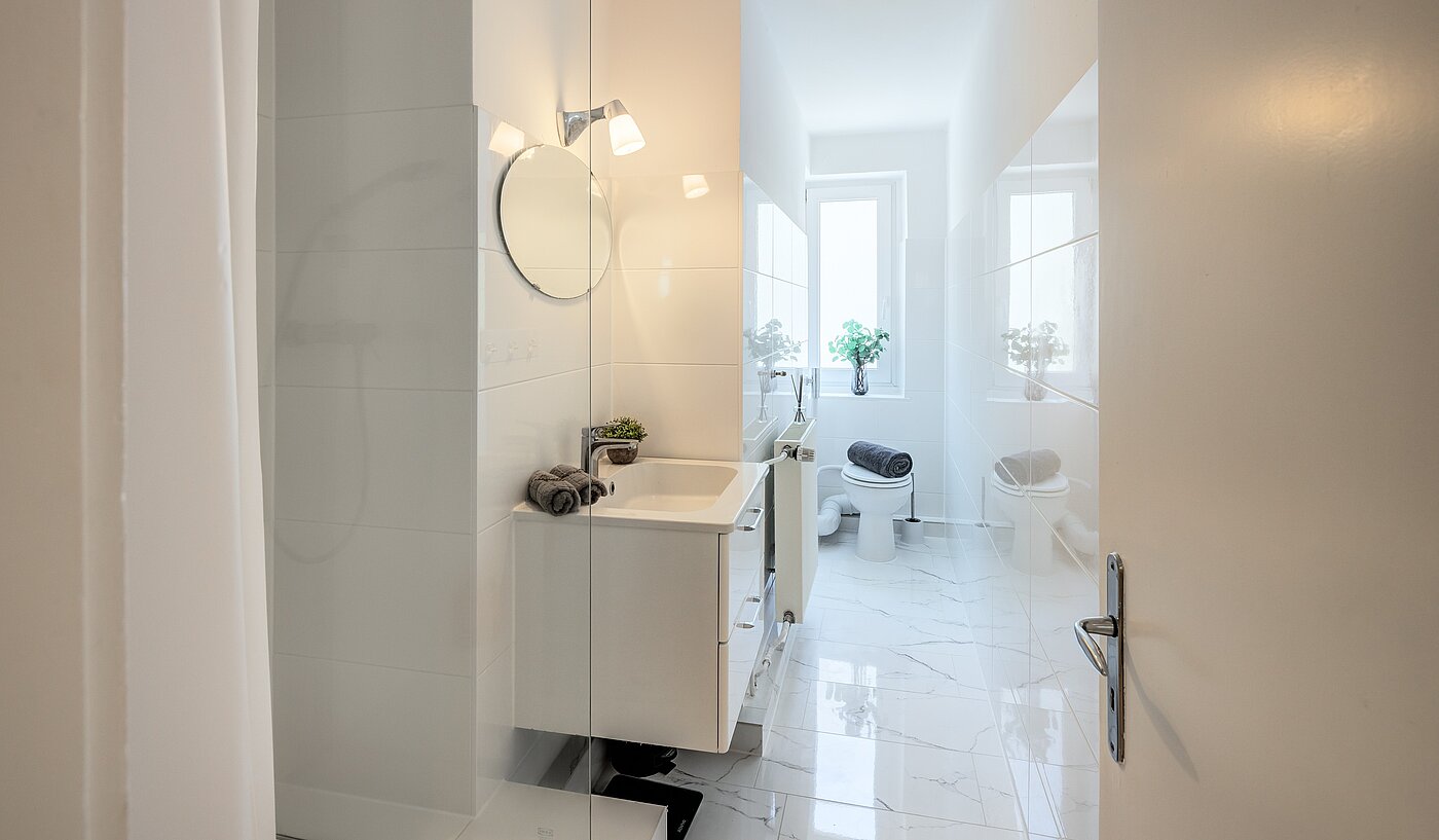 Квартира в многоэтажно доме с 2 комнатами | München-Sendling | 70220 | Badezimmer