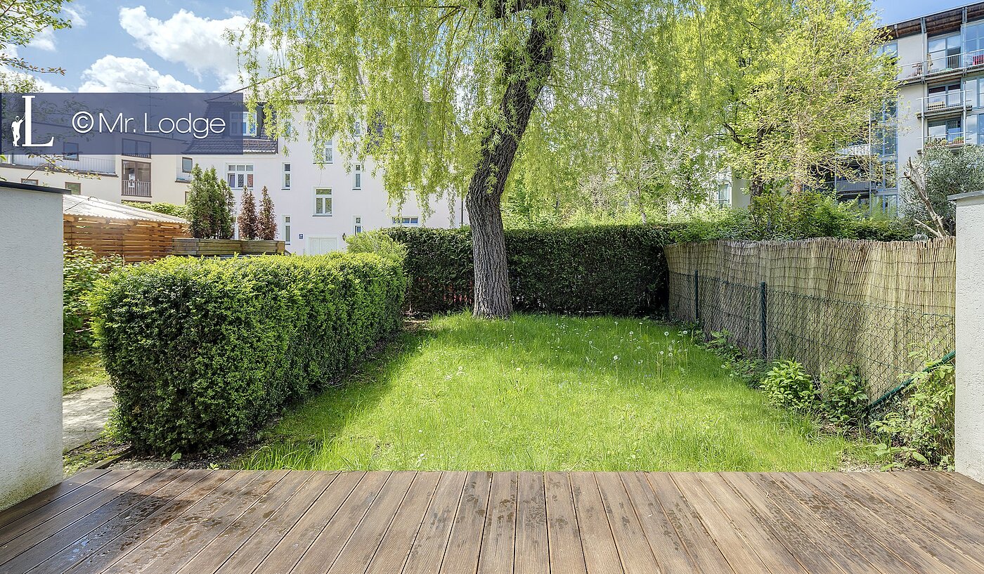 Плоский с 2 комнатами | München-Harlaching | 1704ML6 | West-Garten