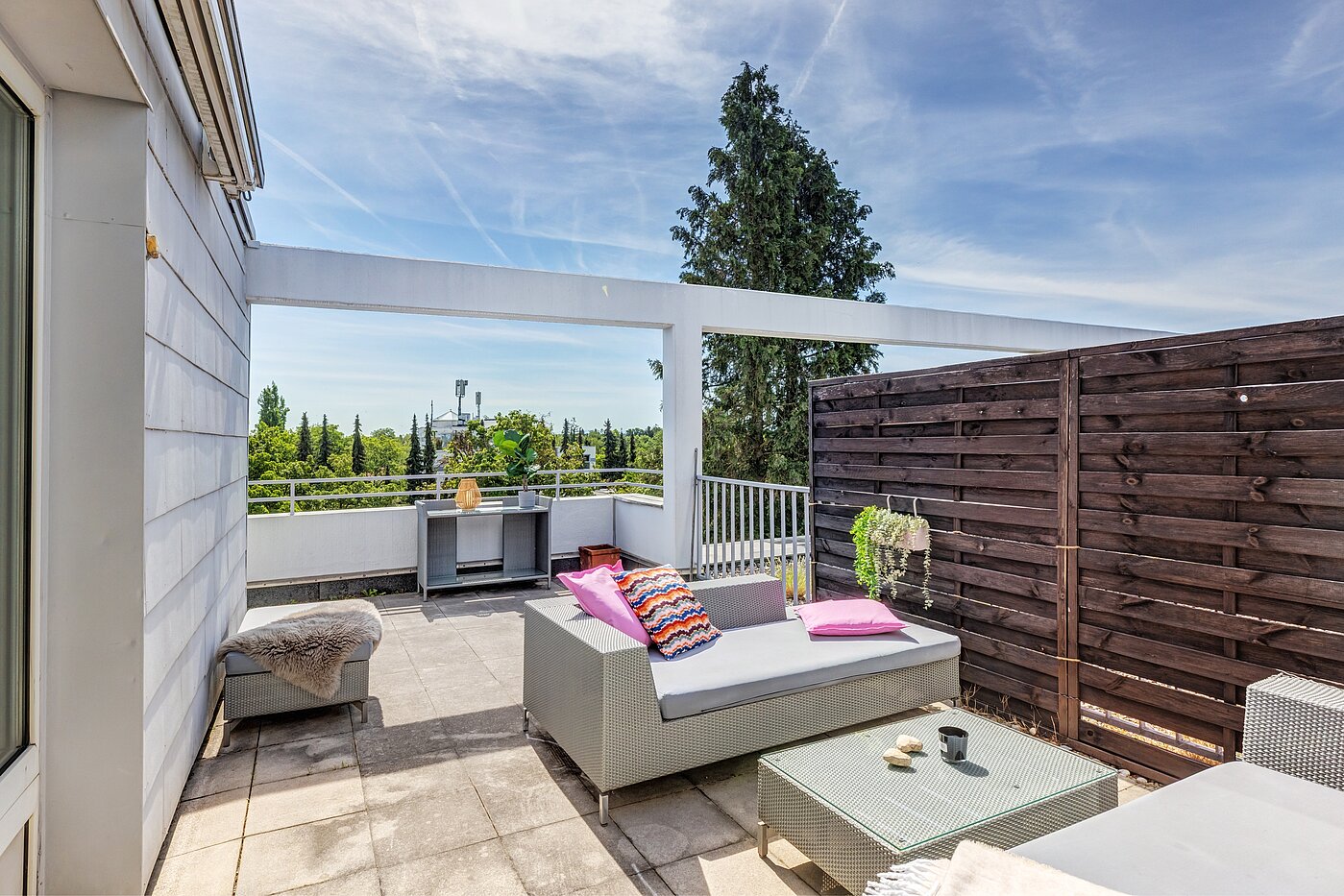 Terrassenwohnung с 3.5 комнатами | München-Berg am Laim | 123456 | Dachterrasse