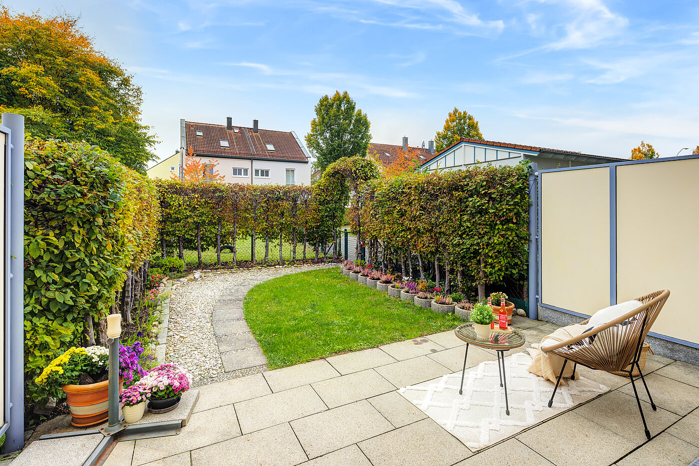 Дуплекс с 4.5 комнатами | 70295 | Terrasse inkl. Garten