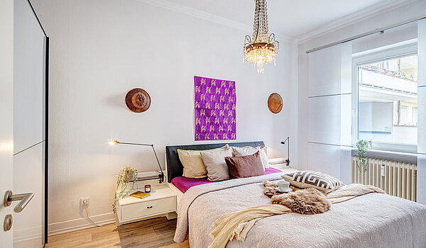 Плоский с 2 комнатами | München-Schwabing | 70394 | Schlafzimmer