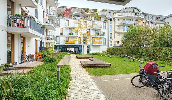 Высокий первый этаж с 3 комнатами | München-Sendling | 2009ML8 | Gepflegter Innenhof