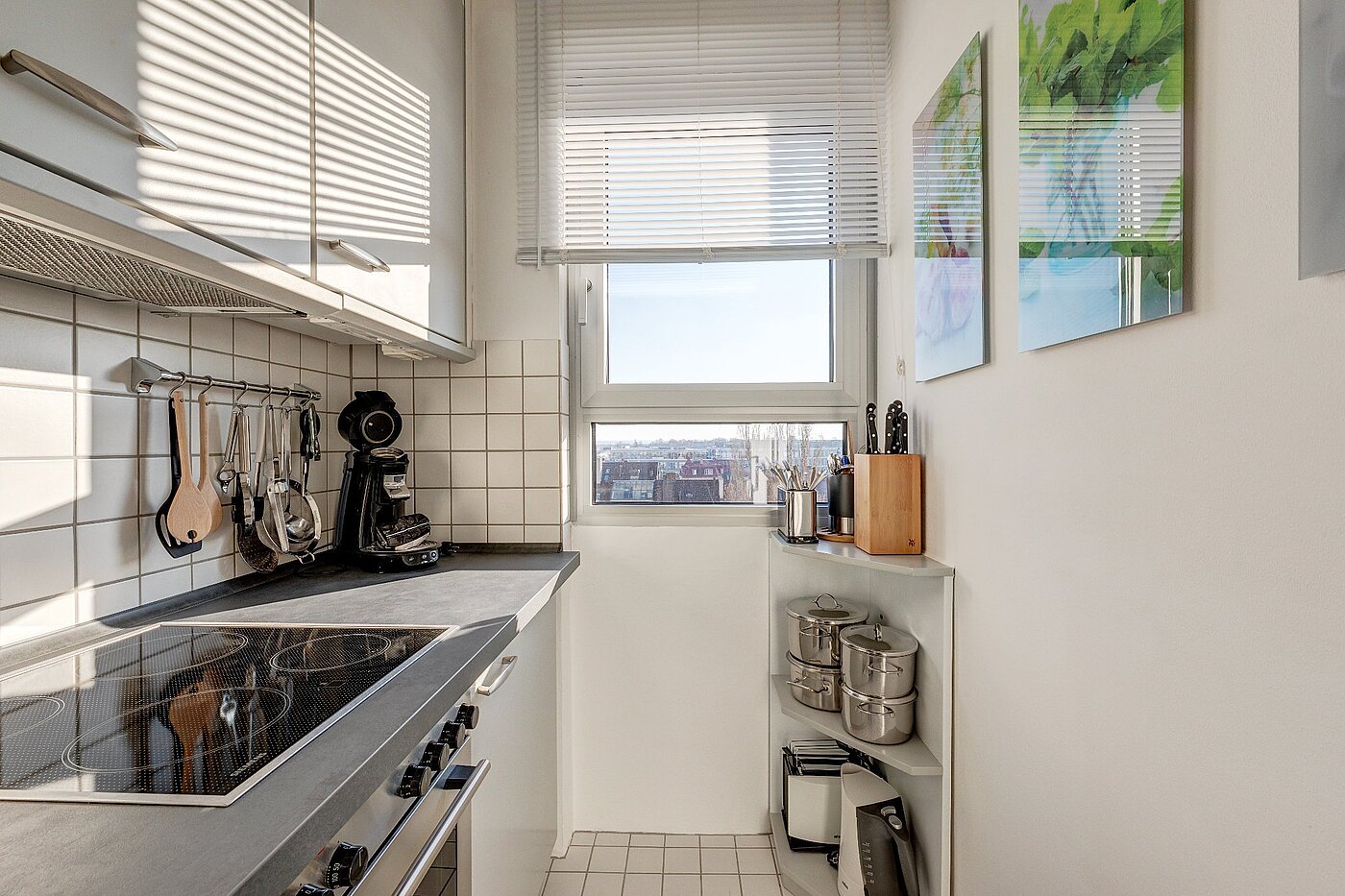 Квартира в многоэтажно доме с 1 комнатная | München-Schwanthalerhöhe | 2106ML8 | ...voll eingerichtet