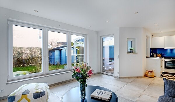 Квартира в многоэтажно доме с 4 комнатами | Ismaning | 700081 | Offenes Wohn- & Esszimmer