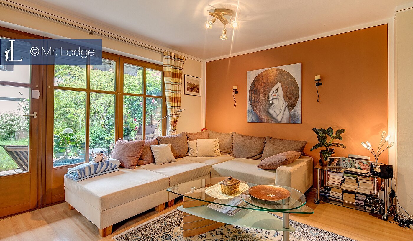 Плоский с 2 комнатами | München-Lochhausen | 1706ML1 | Helles Wohnzimmer