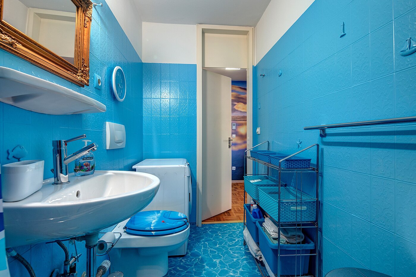 Квартира в многоэтажно доме с 1.5 комнатами | München-Sendling-Westpark | 2207ML4 | Meerblaues Badezimmer...
