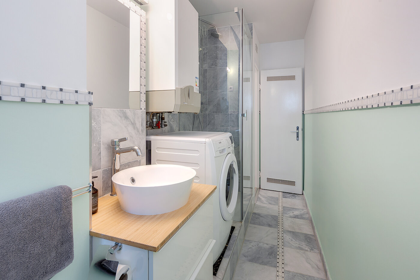 Квартира в многоэтажно доме с 2 комнатами | München-Sendling | 70414 | Badezimmer