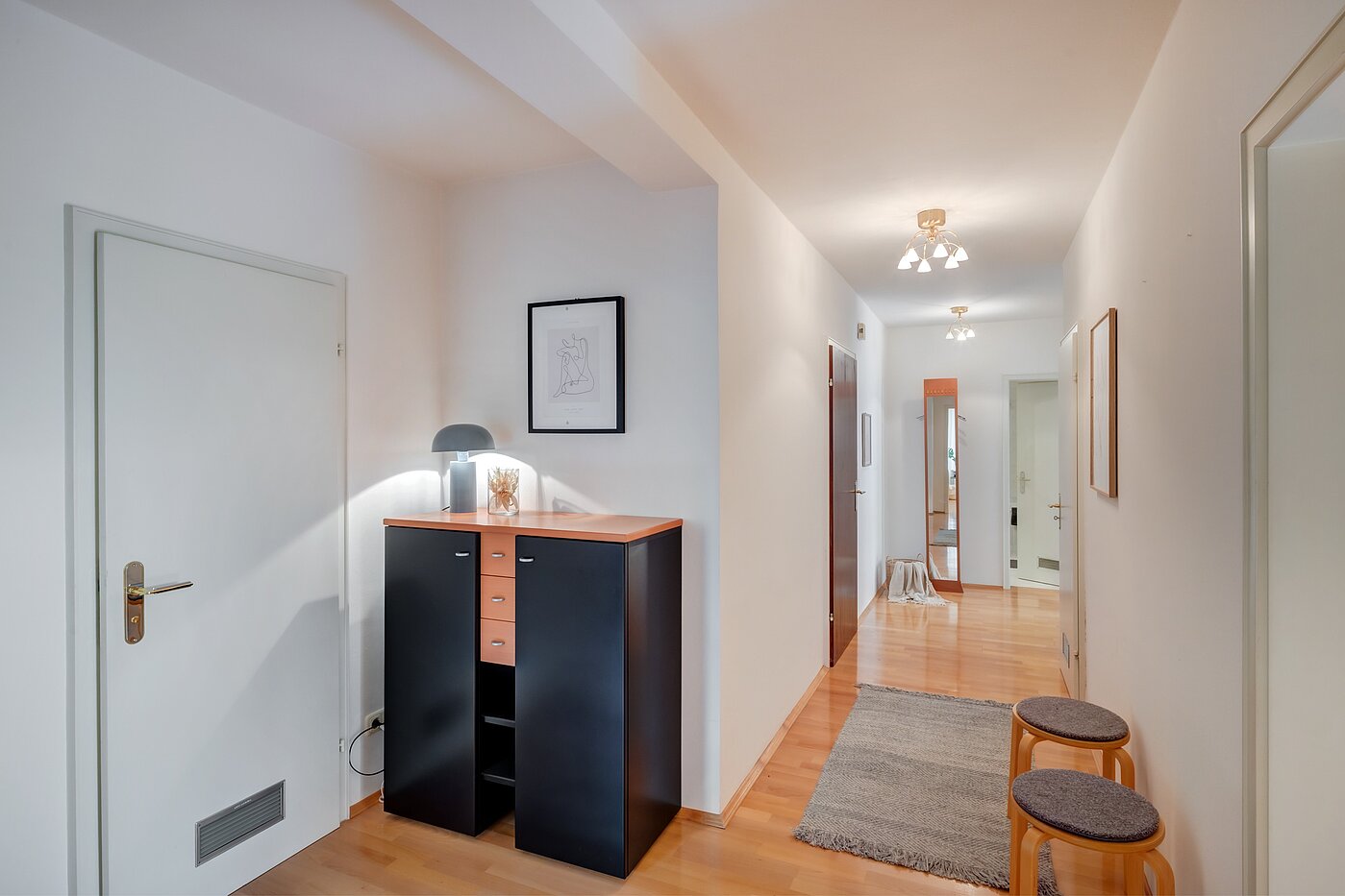 Плоский с 4 комнатами | München-Laim | 702161 | Zentraler Flur