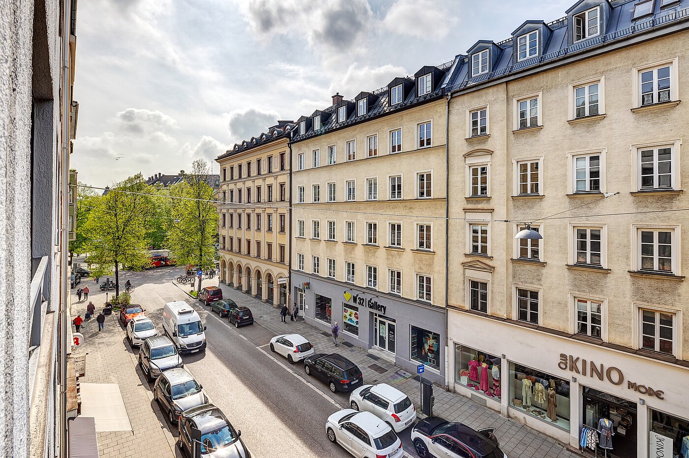 Apartment с 1 комнатная | München-Haidhausen | 70242 | Blick aus dem Fenster