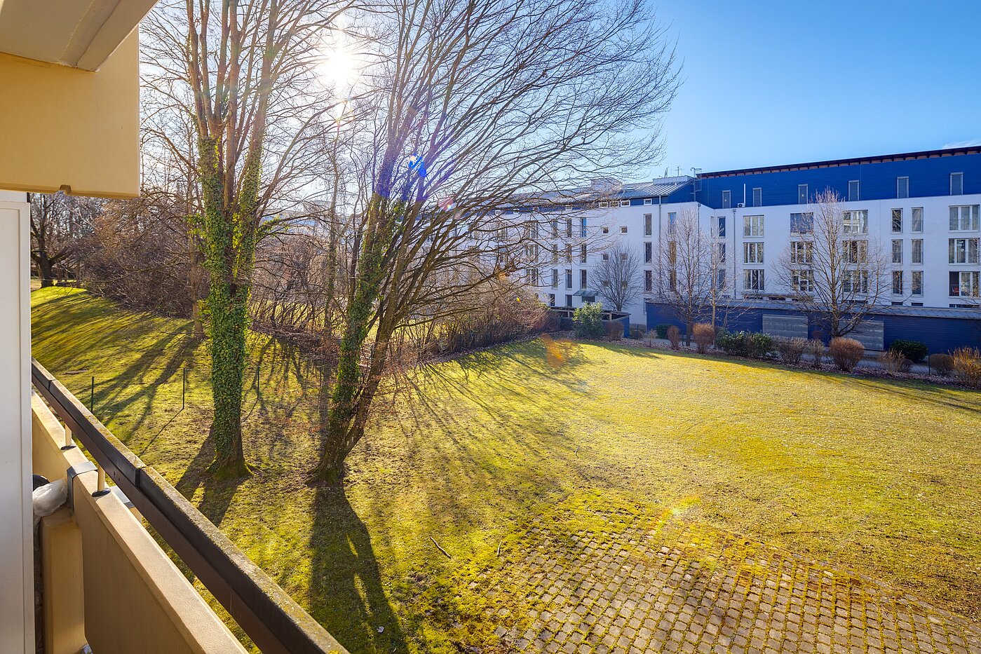 Квартира в многоэтажно доме с 1 комнатная | Herrsching am Ammersee | 2302ML2 | Blick in den Garten