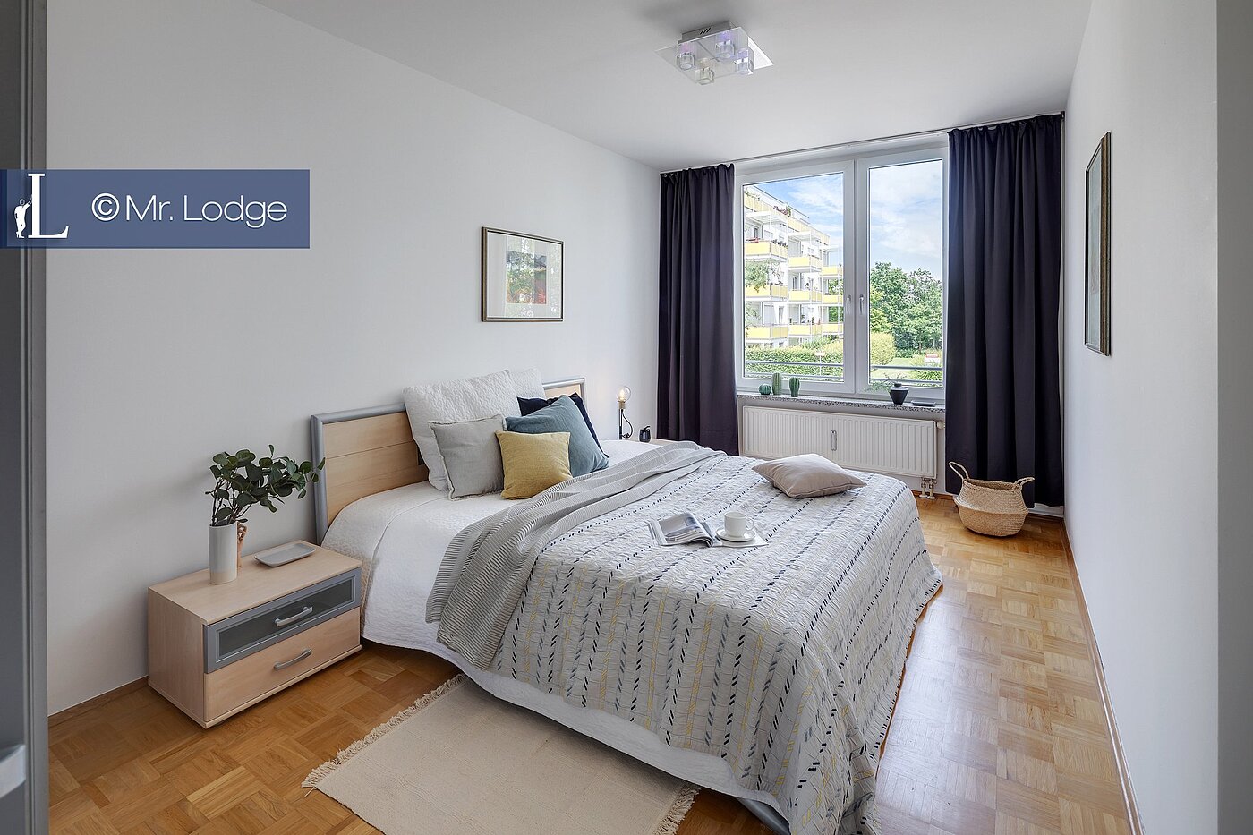 Квартира в многоэтажно доме с 2 комнатами | München-Trudering | 1907ML1 | Schlafzimmer ...