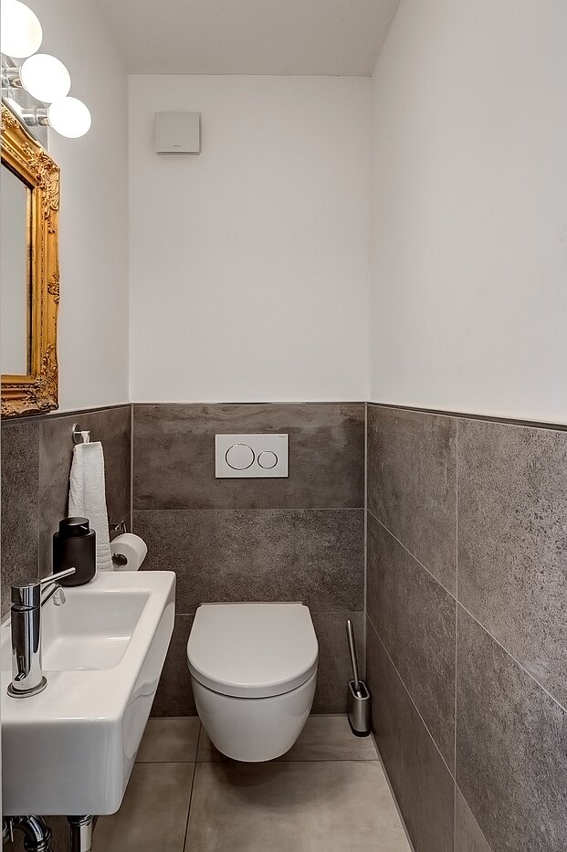 Квартира в многоэтажно доме с 4 комнатами | Ismaning | 700081 | Modernes Gäste-WC