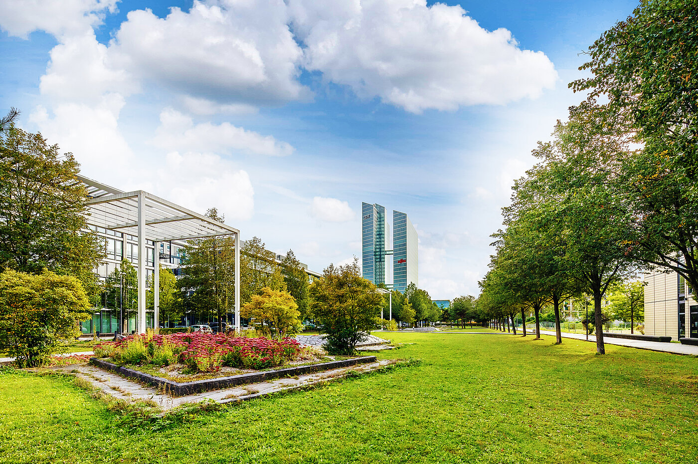 Квартира в многоэтажно доме с 2 комнатами | München-Schwabing | 70153 | Central-Park mit verschiedenen Themengärten