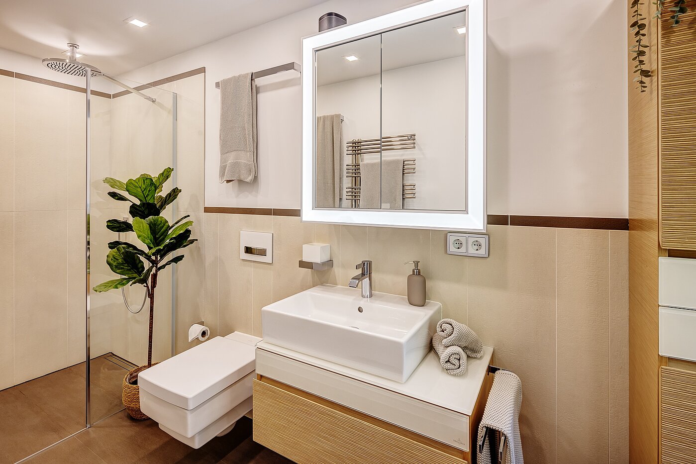 Угловой террасный дом с 3 комнатами | Kreuth | 70037 | ...mit Dusche