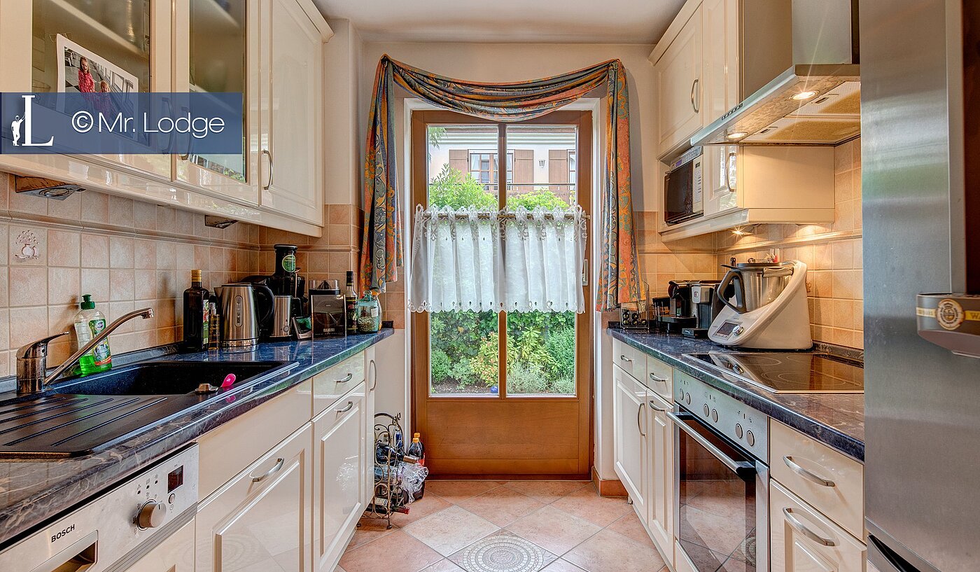 Плоский с 2 комнатами | München-Lochhausen | 1706ML1 | Küche/Frühstücksterrasse-Ost