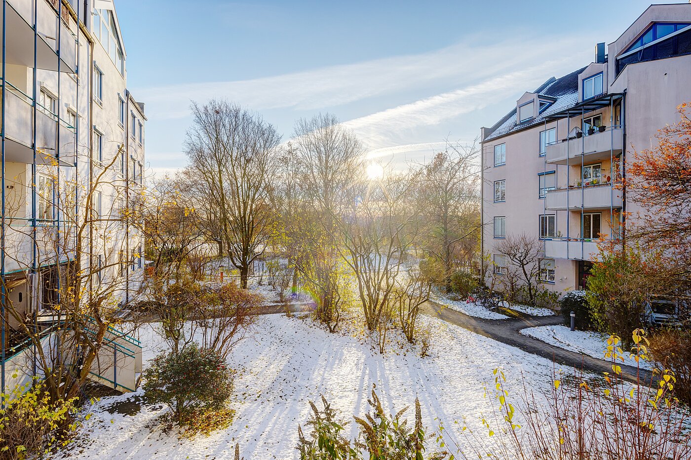 Квартира в многоэтажно доме с 3 комнатами | München-Bogenhausen | 70085 | ...in den Innenhof