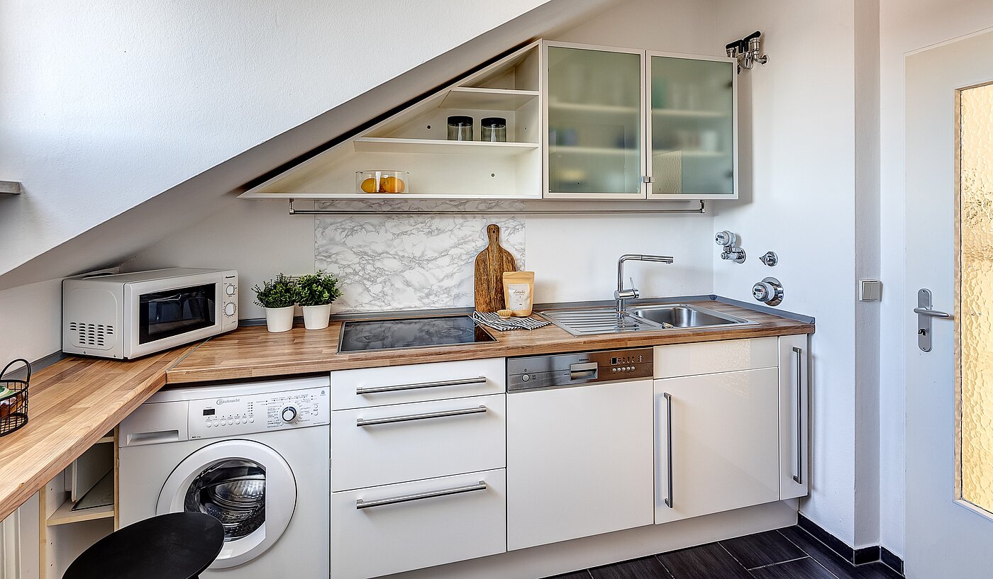 Квартира в многоэтажно доме с 2 комнатами | München-Untermenzing | 70177 | ...mit Waschmaschinenanschluss