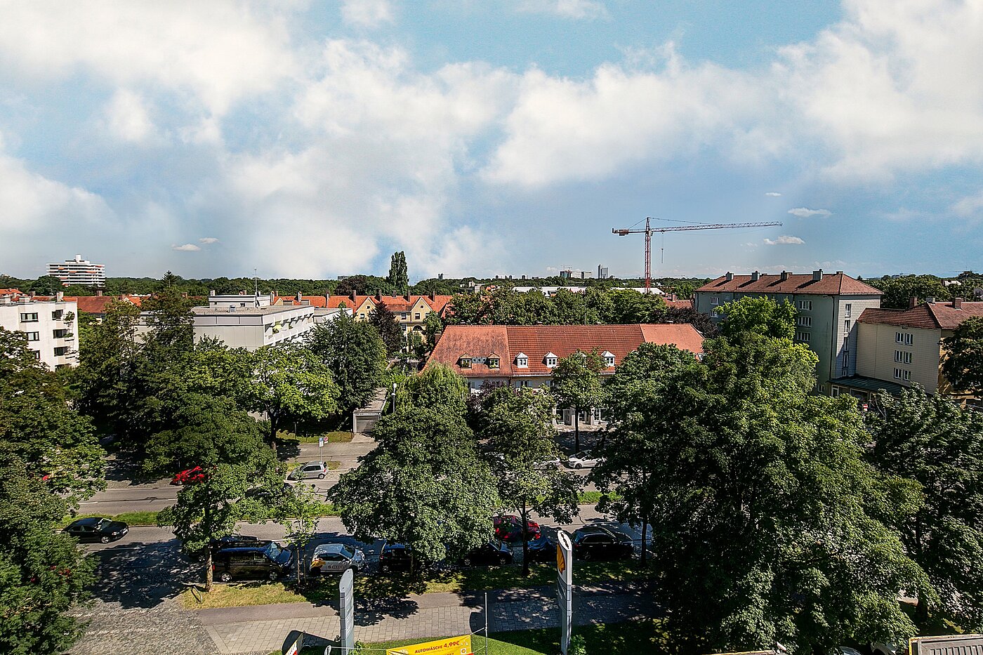 Квартира в многоэтажно доме с 1 комнатная | München-Schwabing | 70079 | ...mit weitläufigem Ausblick