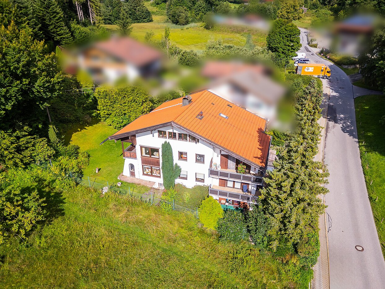 Mehrfamilienhaus с 10 комнатами | Bad Wiessee | 70212 | Luftaufnahme...