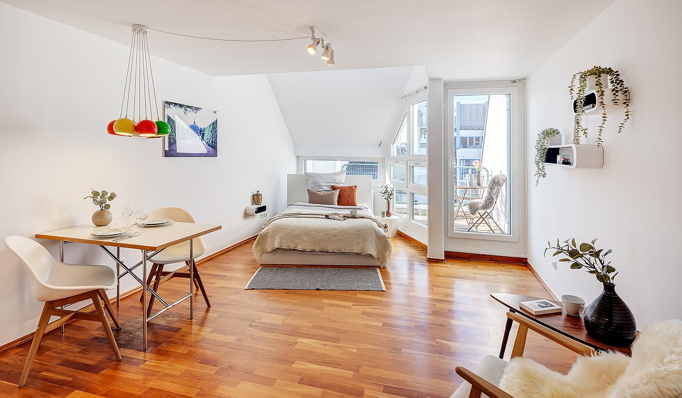 Квартира в многоэтажно доме с 1 комнатная | München-Maxvorstadt | 70165