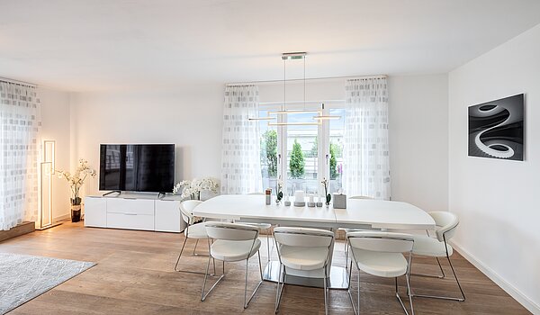 Penthouse с 3 комнатами | München-Riem | 70468 | ...Essbereich mit...