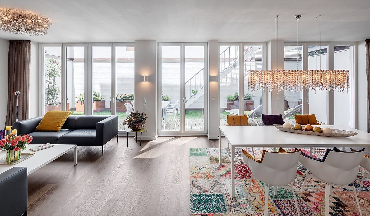 Квартира в многоэтажно доме с 5 комнатами | München-Maxvorstadt | 1807ML1 | Wohnen mit Blick ins Atrium