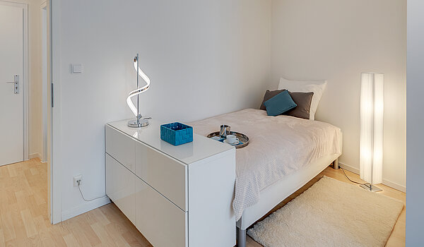 Квартира в многоэтажно доме с 1 комнатная | München-Obergiesing | 70420 | Schlafbereich