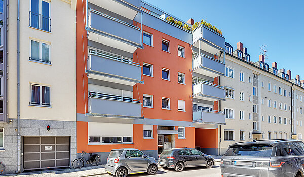 Квартира в многоэтажно доме с 1 комнатная | München-Schwabing | 70449 | Außenansicht