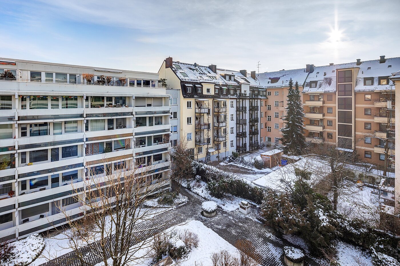 Квартира в многоэтажно доме с 1 комнатная | München-Neuhausen | 70197 | ...Anliegerstraße