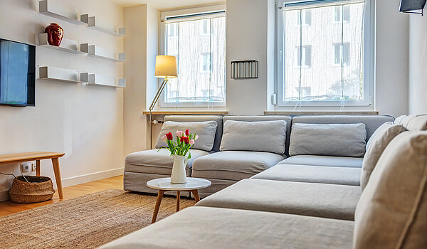 Квартира в многоэтажно доме с 3 комнатами | München-Haidhausen | 70447 | Große Eckcouch