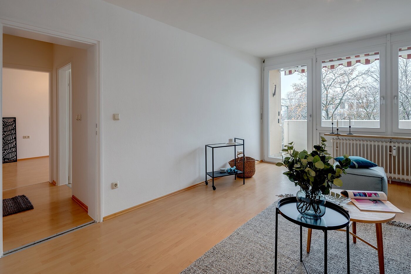 Квартира в многоэтажно доме с 2 комнатами | München-Sendling-Westpark | 1811ML1 | Zugang zum Balkon