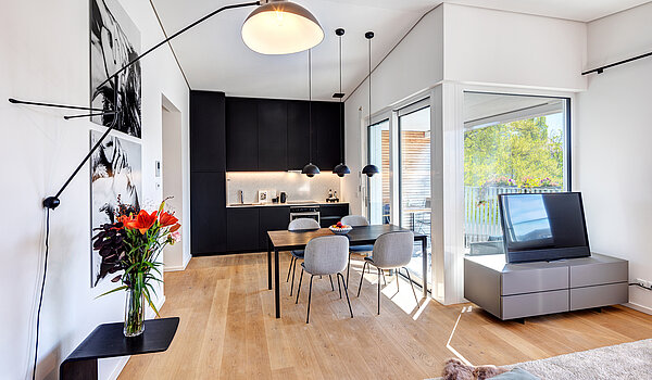 Penthouse с 2 комнатами | München-Maxvorstadt | 704271 | Schicke Einbauküche mit......