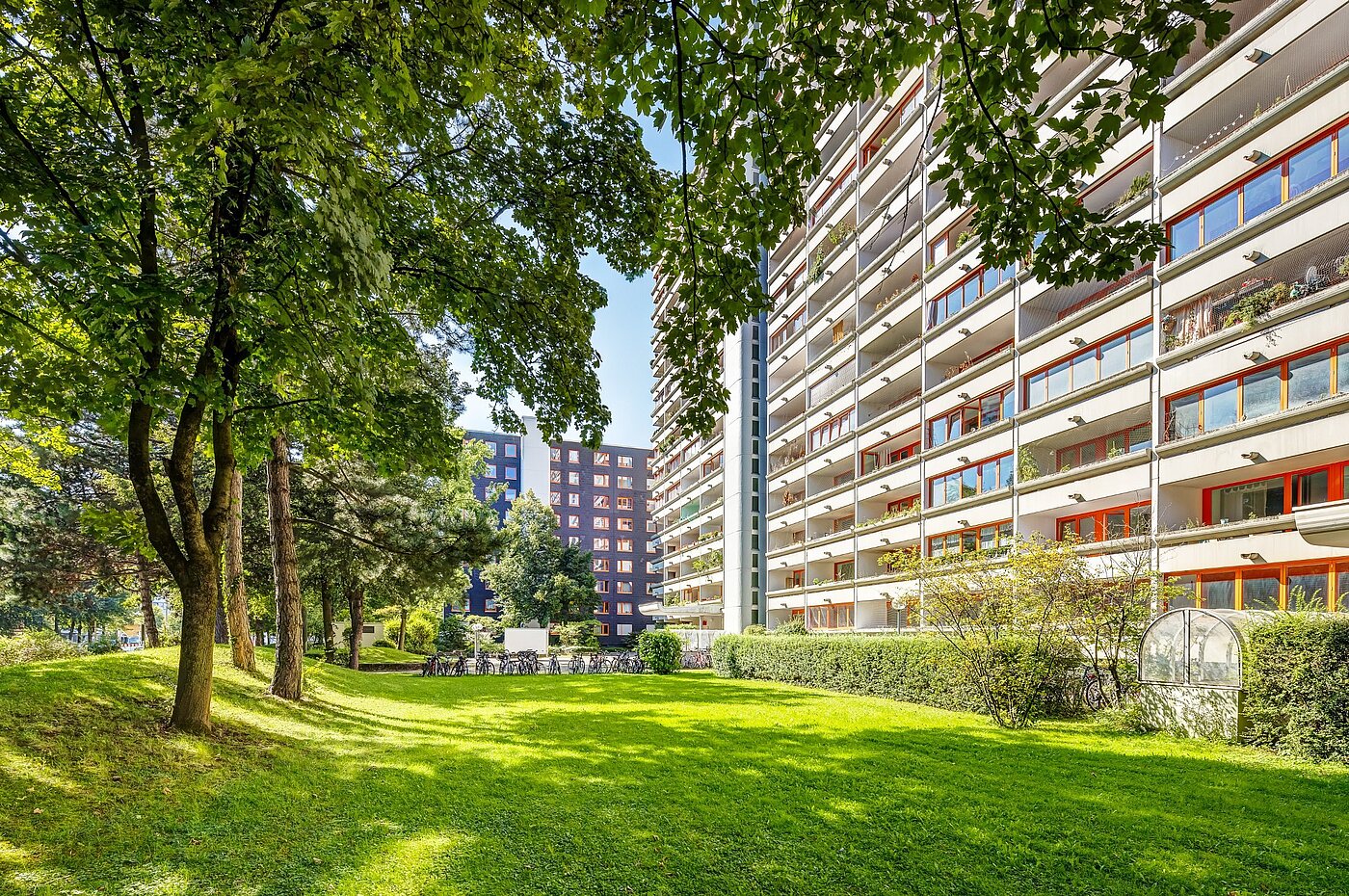 Квартира в многоэтажно доме с 1 комнатная | München-Laim | 2107ML8 | Grünanlagen