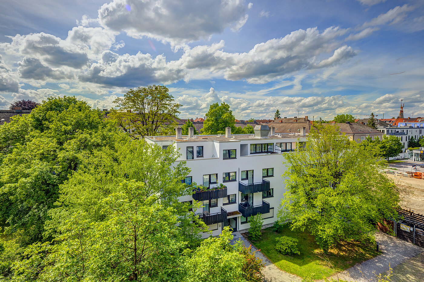 Квартира в многоэтажно доме с 1 комнатная | München-Milbertshofen | 70437 | Grüne Aussichten