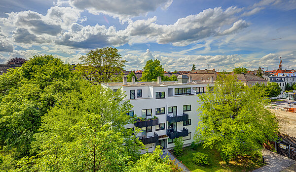 Квартира в многоэтажно доме с 1 комнатная | München-Milbertshofen | 70437 | Grüne Aussichten