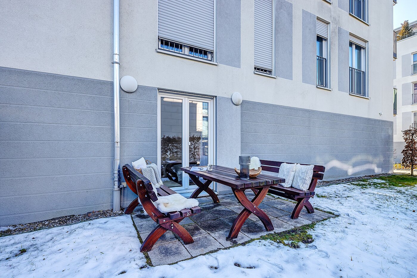 Плоский с 2 комнатами | München-Riem | 2201ML1 | Terrasse und...