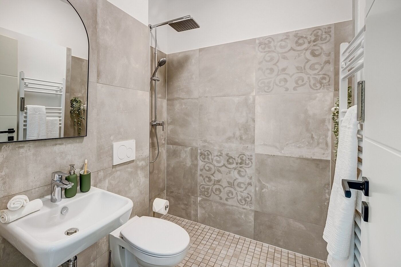 Квартира в многоэтажно доме с 2.5 комнатами | München-Obermenzing | 700191 | Modernes Duschbad...