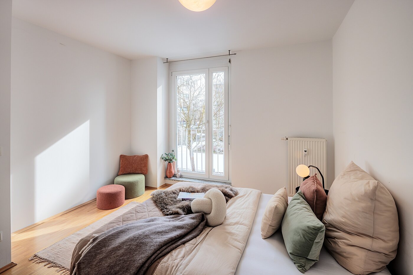Квартира в многоэтажно доме с 2 комнатами | München-Bogenhausen | 70396 | Schlafzimmer