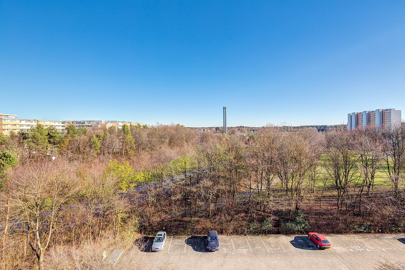 Apartment с 1 комнатная | 70308 | Blick vom Balkon