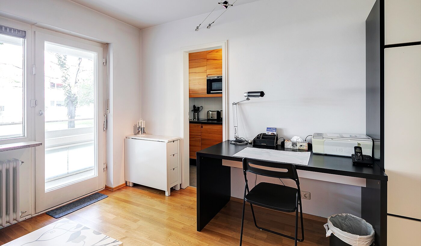 Плоский с 1 комнатная | München-Nymphenburg | 2203ML1 | ...Arbeiten...