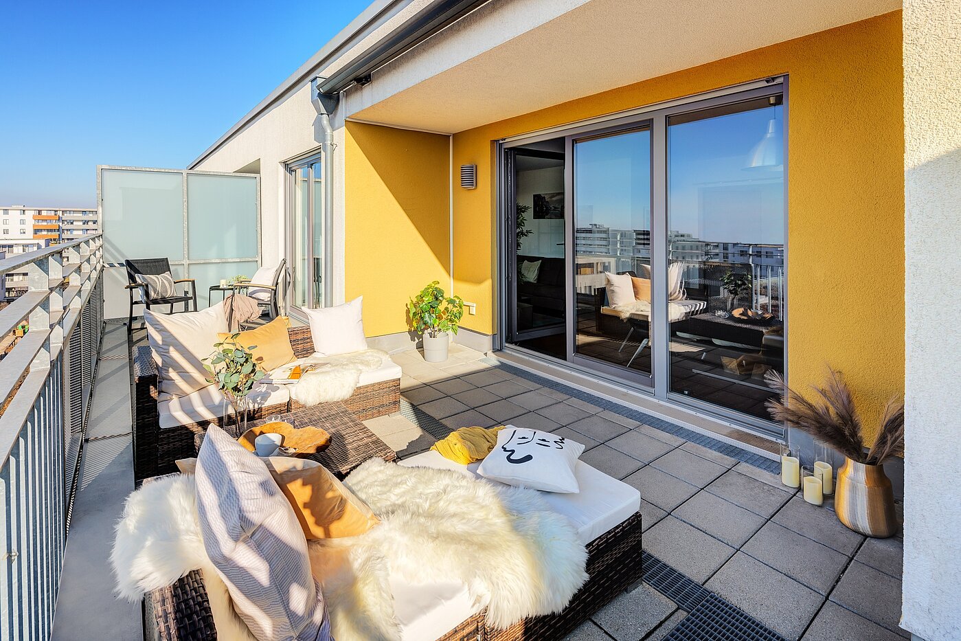 Мансардная квартира с 3 комнатами | München-Riem | 701701 | ...Dachterrasse mit...