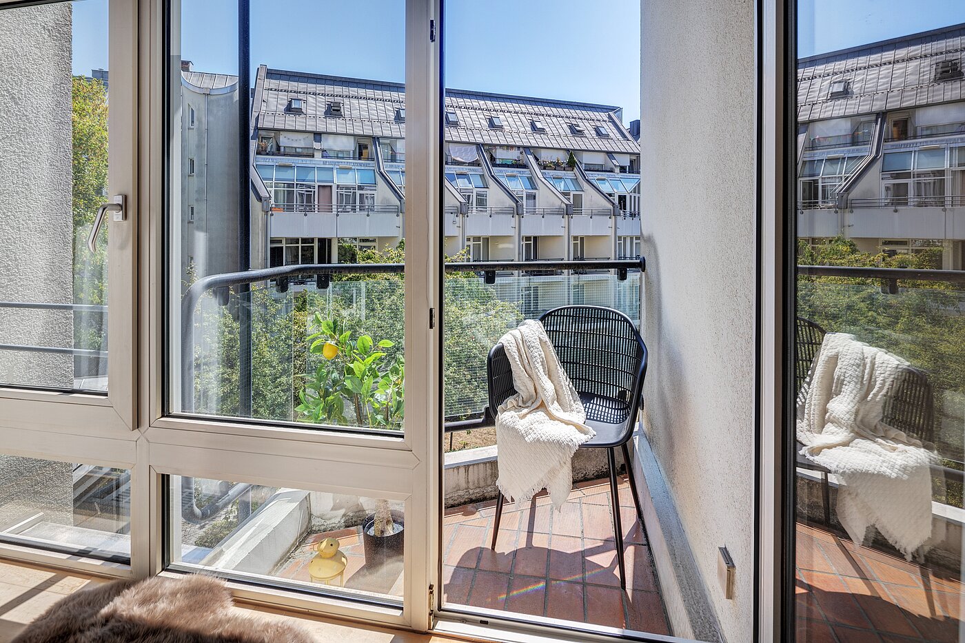 Квартира в многоэтажно доме с 1.5 комнатами | München-Maxvorstadt | 70480 | Balkon