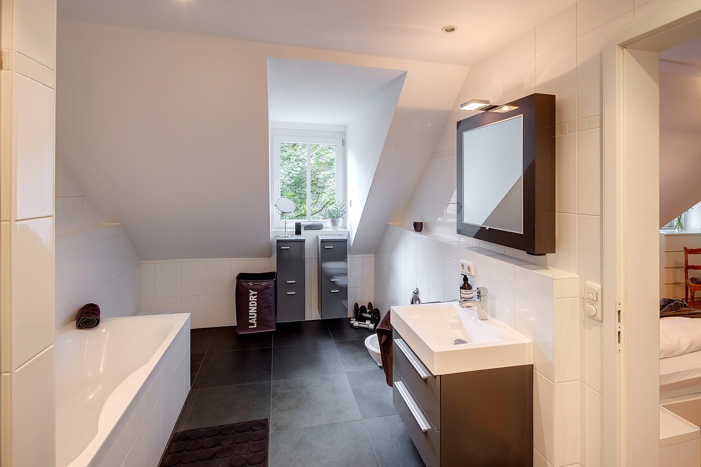 Дуплекс с 2.5 комнатами | München-Solln | 701961 | Tageslichtbad mit...