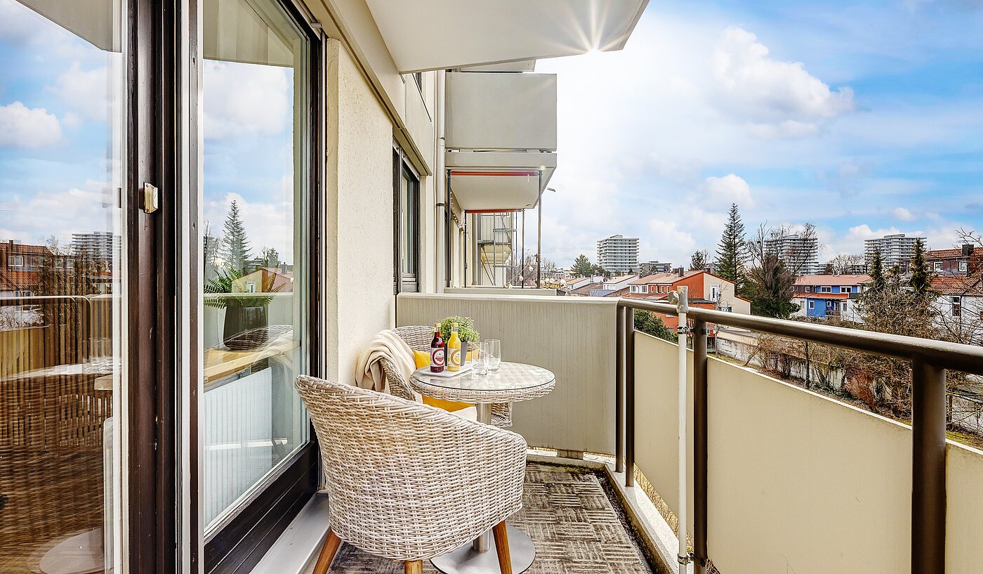 Квартира в многоэтажно доме с 1 комнатная | München-Milbertshofen | 2112ML4 | Sonniger Balkon...