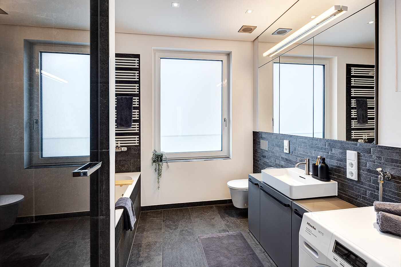 Penthouse с 2 комнатами | München-Maxvorstadt | 704271 | Tageslichtbad mit...