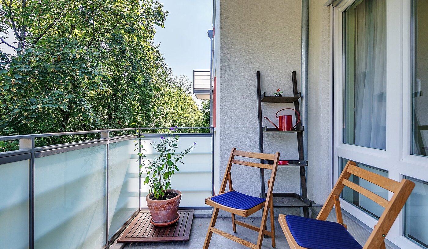 Квартира в многоэтажно доме с 2 комнатами | München-Milbertshofen | 2004ML3 | schöner Balkon