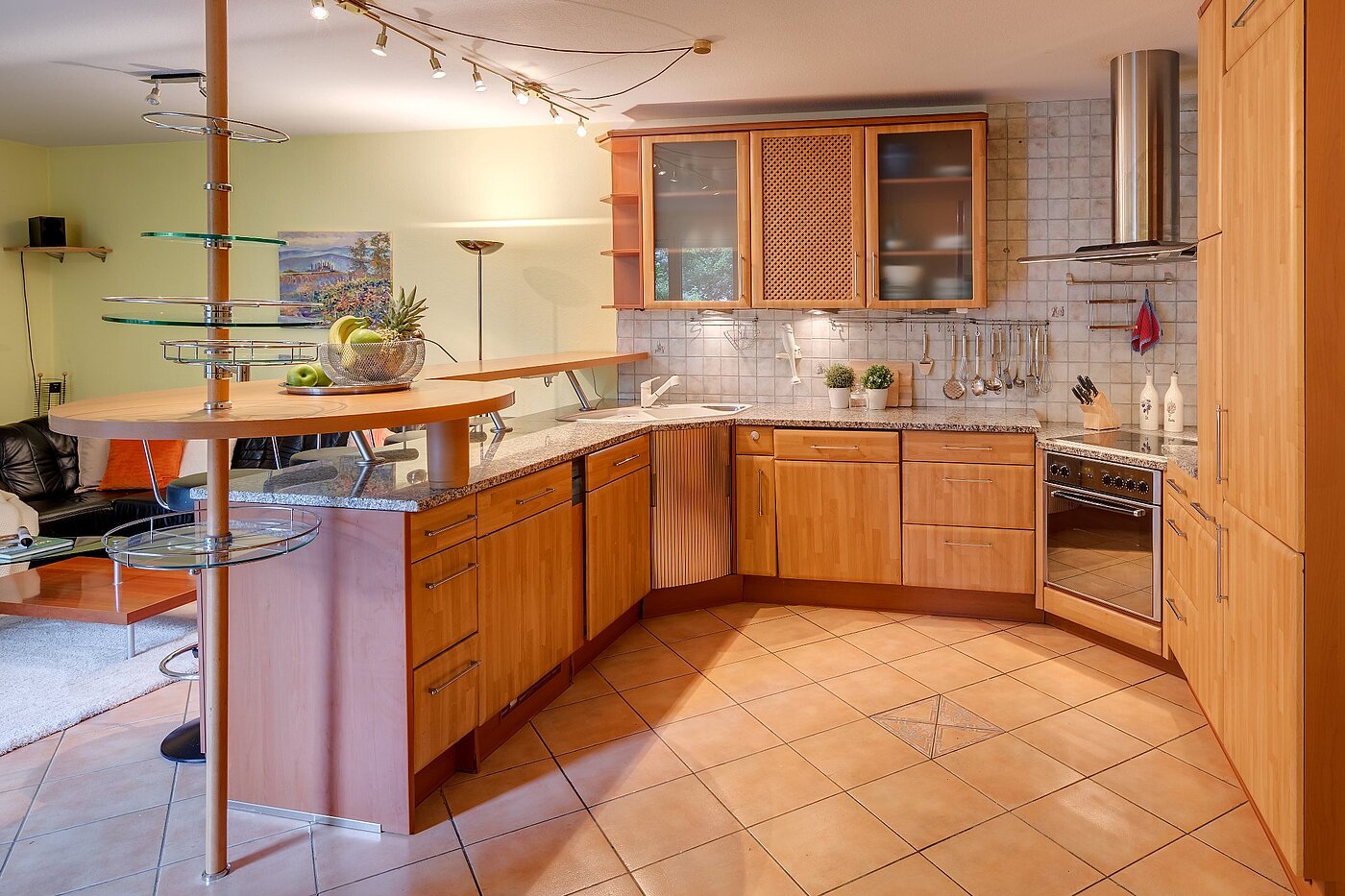 Плоский с 1.5 комнатами | München-Obersendling | 1805ML2 | Offene Küche mit...