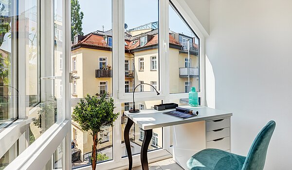 Квартира в многоэтажно доме с 2 комнатами | München-Schwabing | 70434 | ...Arbeitszimmer