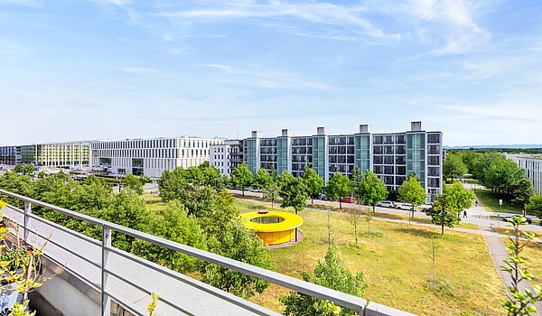 Penthouse с 3 комнатами | München-Riem | 70468 | Aussicht und viel Grün...